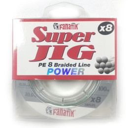  Шнур Fanatik Super jig x8 100м зеленый (323999)