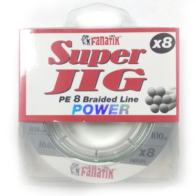  Шнур Fanatik Super jig x8 100м зеленый (323999)