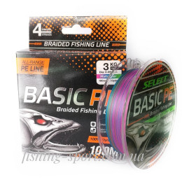 Шнур Select Basic PE 100м мультиколор (324192) Шнур Select Basic PE 100м мультиколор (324192)