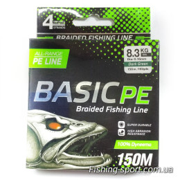 Шнур Select Basic PE 150 м салатовый (323625)