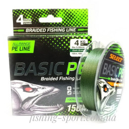 Шнур Select Basic PE 150 м темно-зеленый (323624)