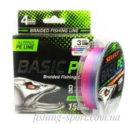 Шнур Select Basic PE 150м мультиколор (324189)