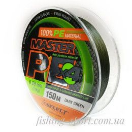 Шнур Select Master PE 150м. темно-зеленый (32278-0)