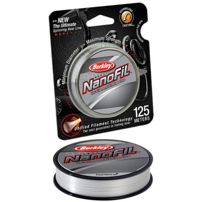 Шнур Berkley Nanofil 125м Clear Mist