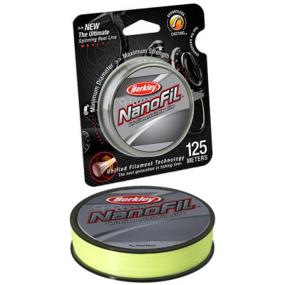Шнур Berkley Nanofil 125м Желтый
