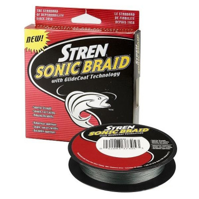 Шнур Stren Sonic Braid 110м green