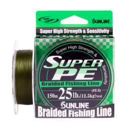 Шнур Sunline Super PE 150m Green