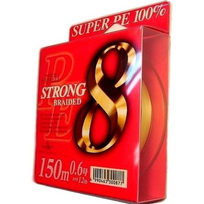 Шнур Yamatoyo PE STRONG 8   желтый