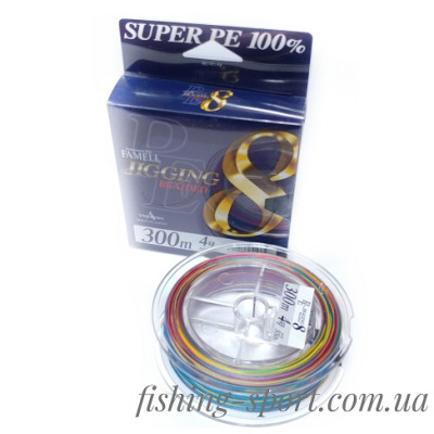 Шнур Yamatoyo PE Jigging 8