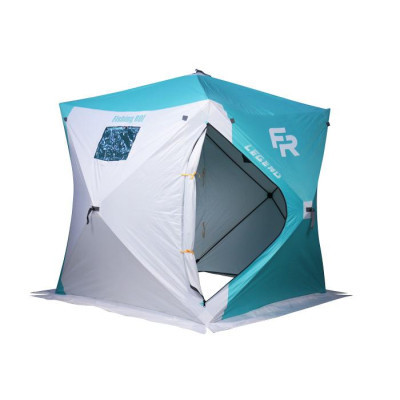 Палатка "Fishing ROI" Legend Куб зимняя (200*200*210см.) white-blue