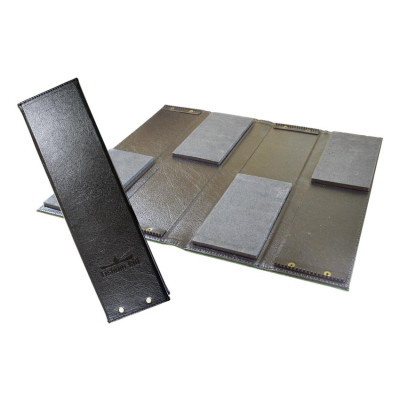 Поводочница Fishing ROI книжка 9*33 см черная