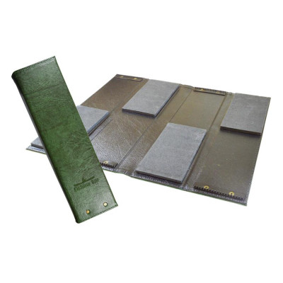 Поводочница Fishing ROI книжка 6*33 см зеленая