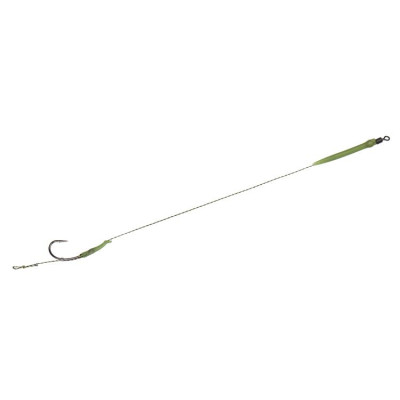 Поводок Fishing ROI карповый с конусом и вертлюгом hook 8245B №4 25lb
