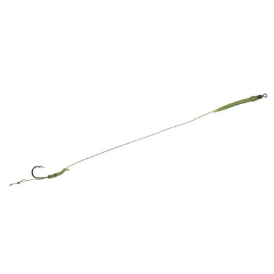 Поводок Fishing ROI карповый с конусом и вертлюгом hook 8340B №6 25lb