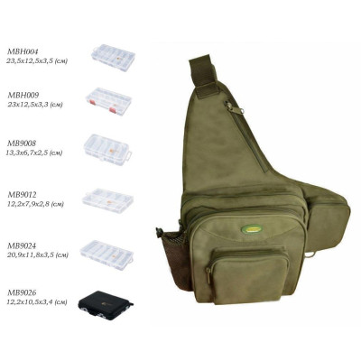 Сумка для спиннингиста Acropolis СДС-1 (для правши, с коробками) Сумка для спиннингиста Acropolis СДС-1 (для правши, с коробками)