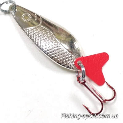 Блесна Spinnex Bass 15 гр серебро (323543) Блесна Spinnex Bass 15 гр серебро (323543)