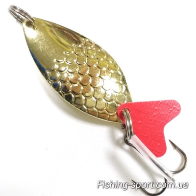 Блесна Spinnex Perch 21гр. золото(323326) Блесна Spinnex Perch 21гр. золото(323326)