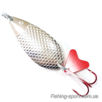 Блесна Spinnex  Lady  18гр  серебро  (323519)