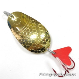 Блесна Spinnex Sima 18гр. золото (322145)