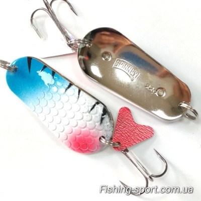 Блесна Spinnex Pike Acustic 22 гр цветная-серебро (323525) Блесна Spinnex Pike Acustic 22 гр цветная-серебро (323525)
