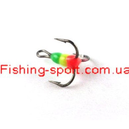 Тройник для балансира Mustad три цвета №14(992567)