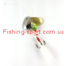 Блесна вертикальная  4,5гр тройник и бородка(322272)