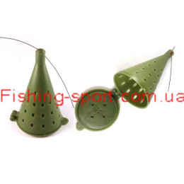Кормушка пластиковая для зимней рыбалки 75мм(321140)