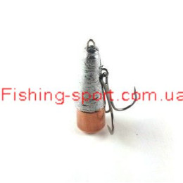 Блесна вертикальная с тройником  "Судак" 30гр(322239)
