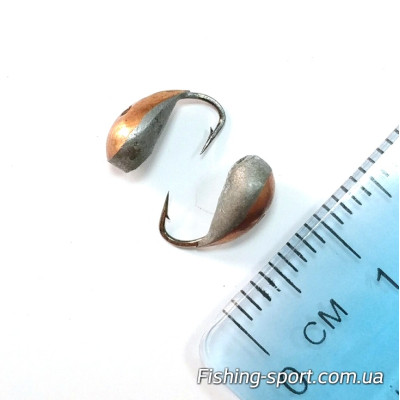 Мормышка свинцовая Полумесяц медь 0,4грам(323390) Мормышка свинцовая Полумесяц медь 0,4грам(323390)
