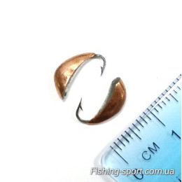 Мормышка свинцовая Полумесяц  медь 0.55 гр (323633)