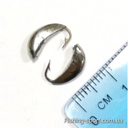 Мормышка свинцовая Полумесяц  серебро  0.55 гр (323636)