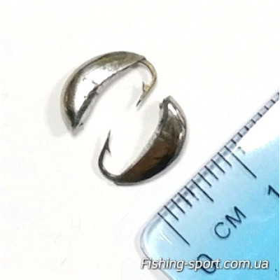 Мормышка свинцовая Полумесяц  серебро  0.55 гр (323636)