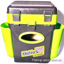 Ящик зимний рыболовный  Helios 10 л  с карманами (323496)
