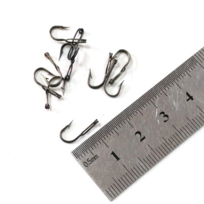 Крючок прищепка  с колечком 10 шт №5 (323488)