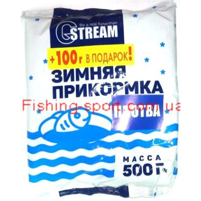 Прикормка зимняя G.Stream Плотва 0,5кг. (322278) Прикормка зимняя G.Stream Плотва 0,5кг. (322278)