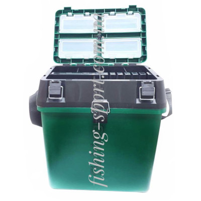 Ящик зимний 19л зеленый (324262)