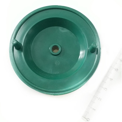 Катушка  для жерлицы пластиковая 75 мм темно-зеленая  (323866) 